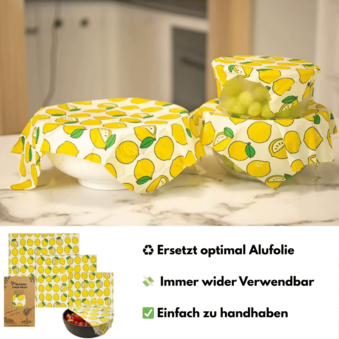 Brifresh-Cloths – Das Bienenwachs-Tuch