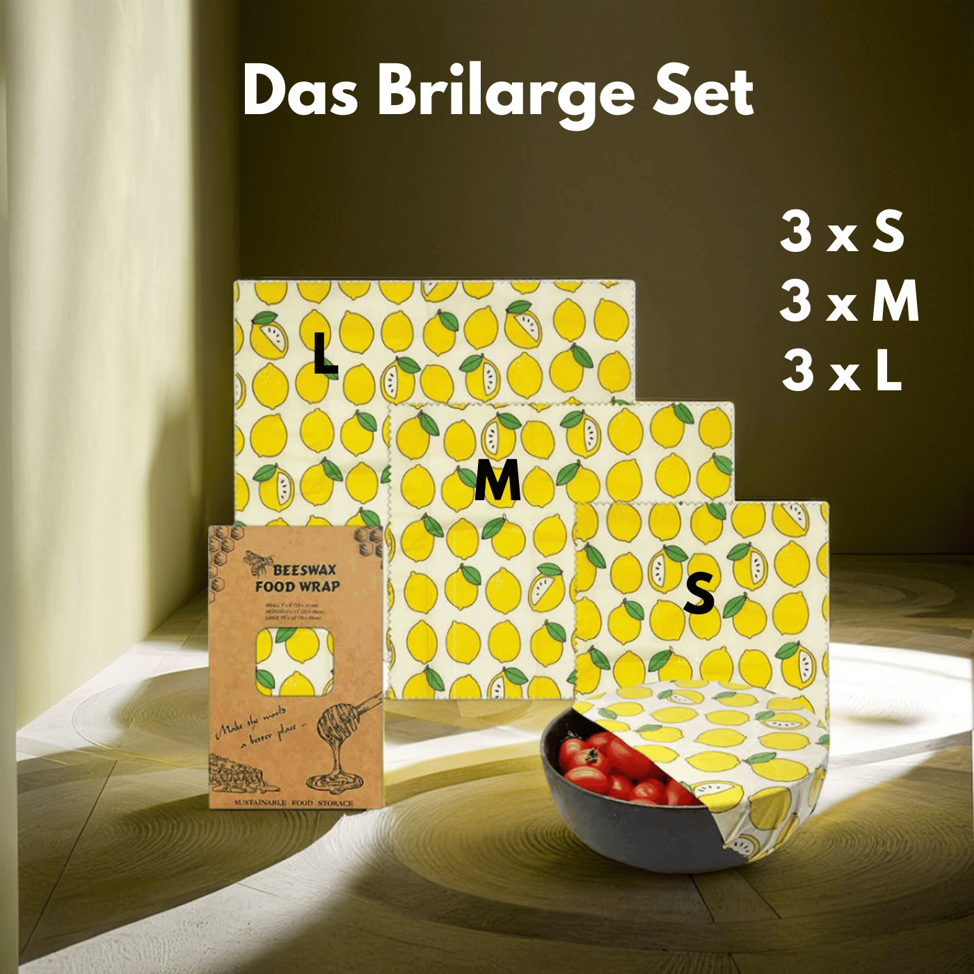 Brifresh-Cloths – Das Bienenwachs-Tuch